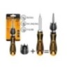 Ingco 8 Pcs Ratchet Screwdriver Set, AKISD0808