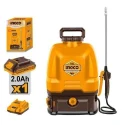 Ingco 16 Litre 2Ah 5bar Cordless Backpack Sprayer with Battery & ChargerCSPLI20162 image-2