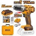 Ingco 20V 2-13mm Lithium-Ion Brushless Impact DrillCIDLI20605 image-2