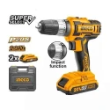 Ingco 20V 0.8-10mm Cordless Impact DrillCIDLI200215 image-2