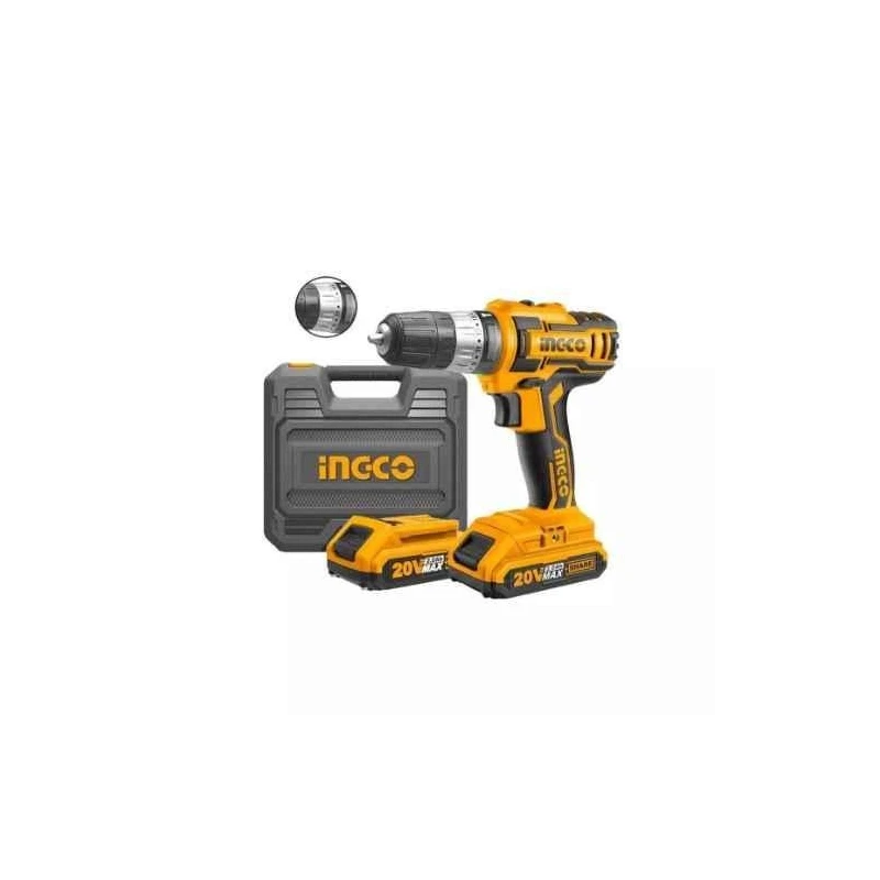 Ingco 20V 0.8-10mm Cordless Impact DrillCIDLI200215 image-3