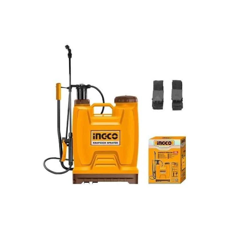 Ingco 16 Litre 4.5bar Knapsack Sprayer with 2 Pcs Comfortable Padded StrapsHSPP41602 image-2