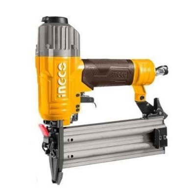 Ingco 15-50mm Pneumatic Air Brad Nailer Gun with 1000 Pcs NailsABN15501 image-1