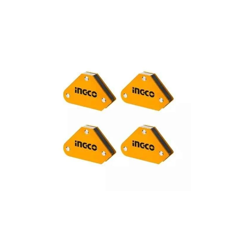 Ingco 45deg90deg & 135deg Angle Magnet & Steel Magnetic Welding Holder SetAMWH4001 image-1