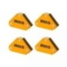 Ingco 45deg, 90deg & 135deg Angle Magnet & Steel Magnetic Welding Holder Set, AMWH4001