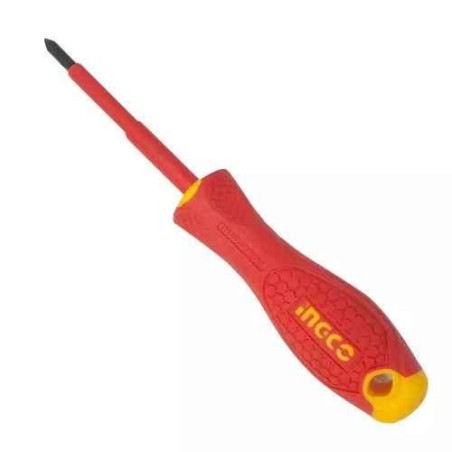 Ingco 60mm CR-V Red Multipurpose Portable Screw DriverHISD81PH060 image-1