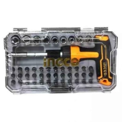 Ingco CrV Yellow Screwdriver SetHKSDB0478 image-1