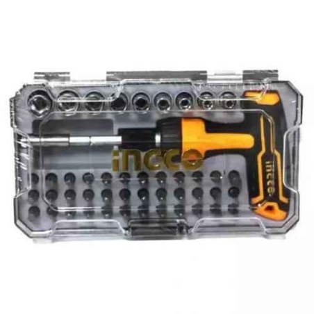 Ingco CrV Yellow Screwdriver SetHKSDB0478 image-1
