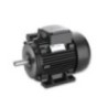 Silver 0.5 HP 2 Pole Face Mounted 3 Phase Induction Motor IE2 IM2CI0.502P3B14FIM2CI0.502P3B14F