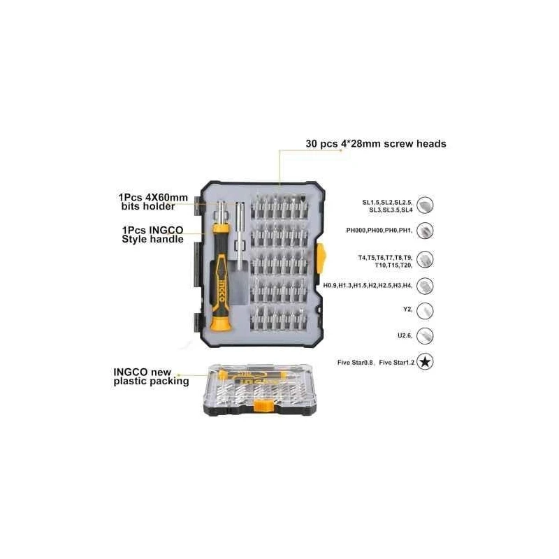 Ingco 32 Pcs Precision Screwdriver SetHKSDB0348 image-6