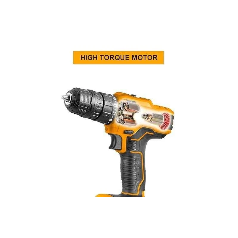 Ingco 2Ah 20V Lithium-ion Cordless Drill DriverCDLI200215 image-3