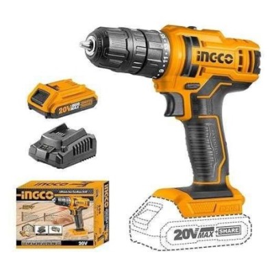 Ingco 2Ah 20V Lithium-ion Cordless Drill DriverCDLI200215 image-4