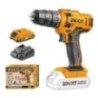 Ingco 2Ah 20V Lithium-ion Cordless Drill Driver, CDLI200215