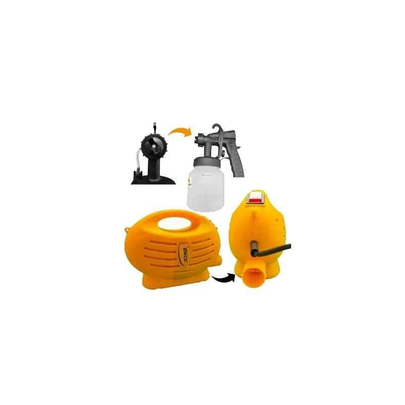 Ingco 650W Yellow & Black HVLP Spray Gun1601 image-2