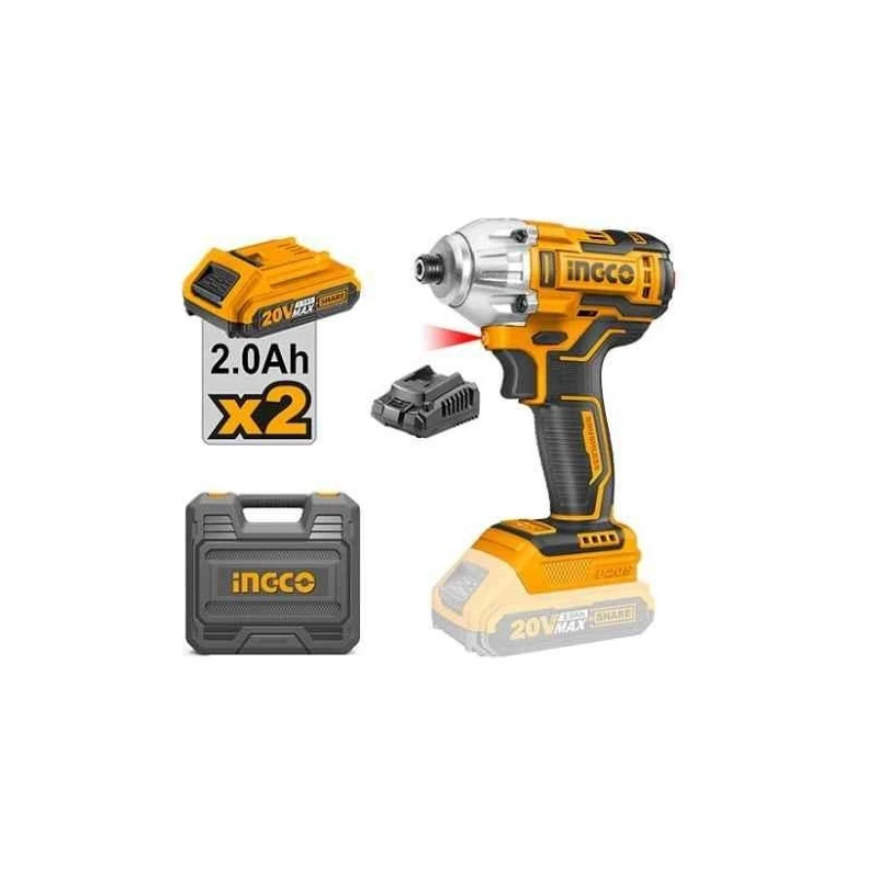 Ingco 20V 170Nm Lithium-Ion Cordless Impact DriverCIRLI2017 image-1