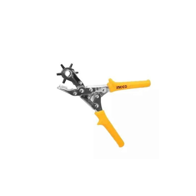 Ingco 9 inch Alloy Steel Yellow Belt Punch PlierHLHP028 image-1
