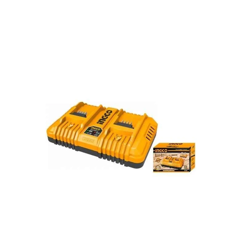 Ingco 4A 2 Port Lithium-Ion Battery ChargerFCLI2034 image-1