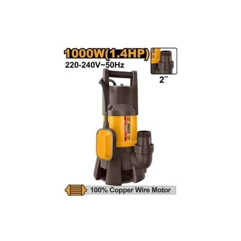 Ingco 1.4HP 50mm Sewage Submersible Water PumpSPD10001 image-1