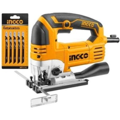 Ingco 800W 135mm Jig Saw with 5 Pcs Blades & Carbon BrushesJS80068 image-1