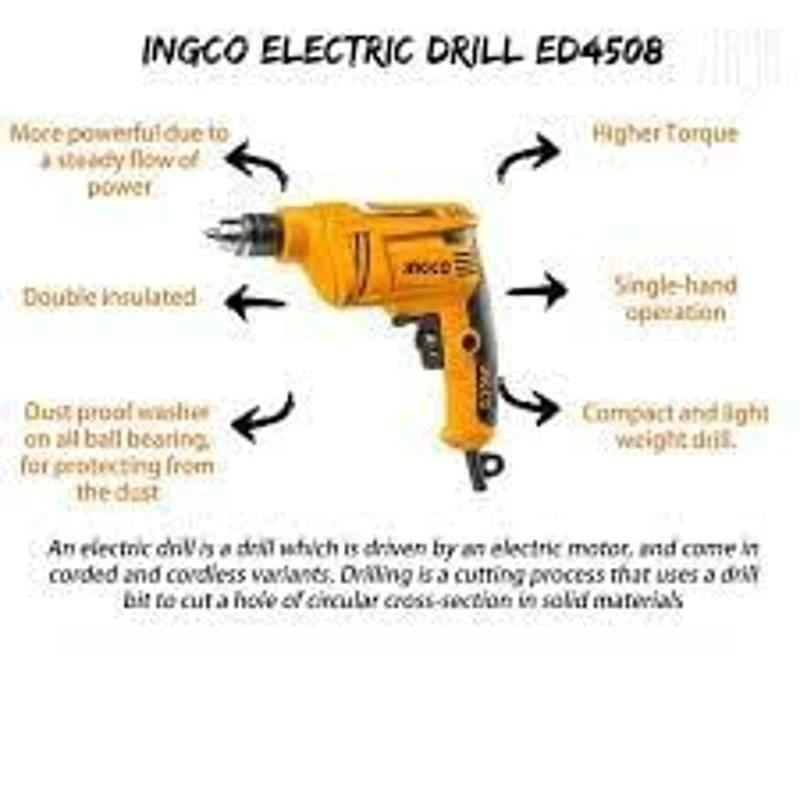 Ingco 450W Electric DrillED4508 image-2