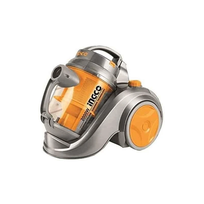 Ingco 2000W Metal Orange Vacuum Cleaner2000WCYCLONIC image-1