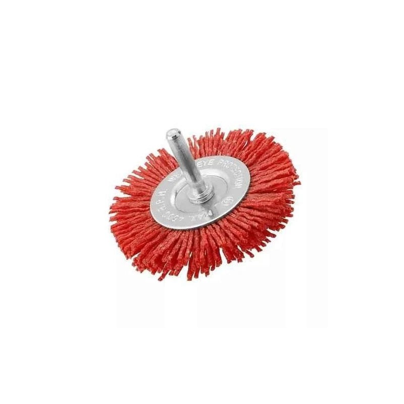 Ingco 1.3-1.5mm Nylon Red Wheel BrushWB40755 image-1
