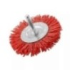 Ingco 1.3-1.5mm Nylon Red Wheel Brush, WB40755