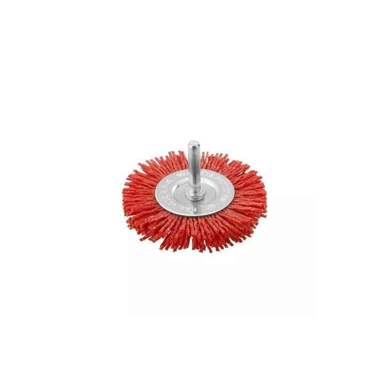 Ingco 1.3-1.5mm Nylon Red Wheel BrushWB40755 image-2