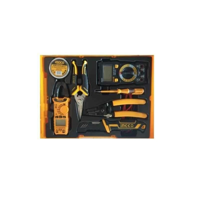 Ingco 7 Pcs Network Tool Kit Set image-1
