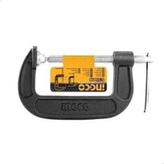 Ingco 3 inch Iron Black G ClampHGC0103 image-1