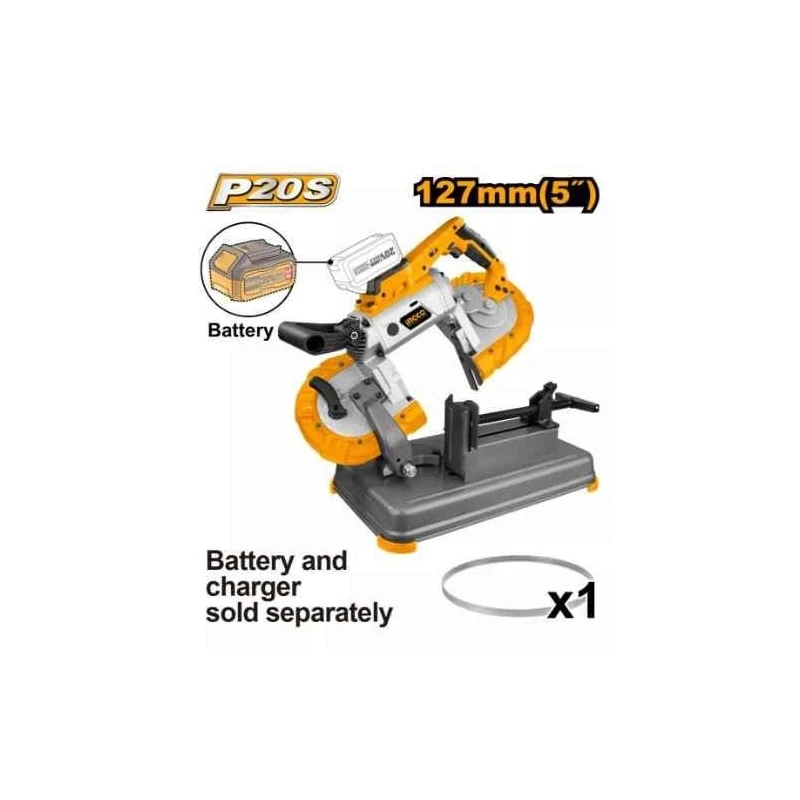 Ingco 20V 127mm Cordless Band SawCBSLI20127 image-1