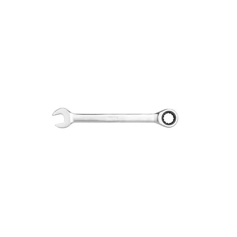 Ingco 17mm 225 mm CRV Steel Silver Chrome Plated Matt Finish Ratchet SpannerHCSPAR171  image-1