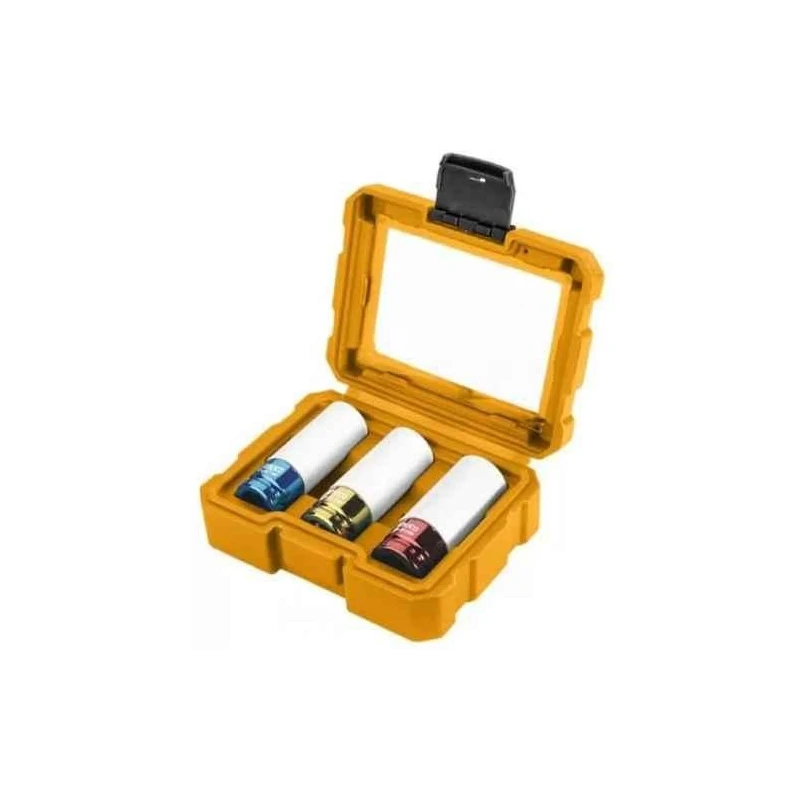 Ingco 3 Pcs Non-Marring Lug Nut Socket SetHNMLNS031 image-1