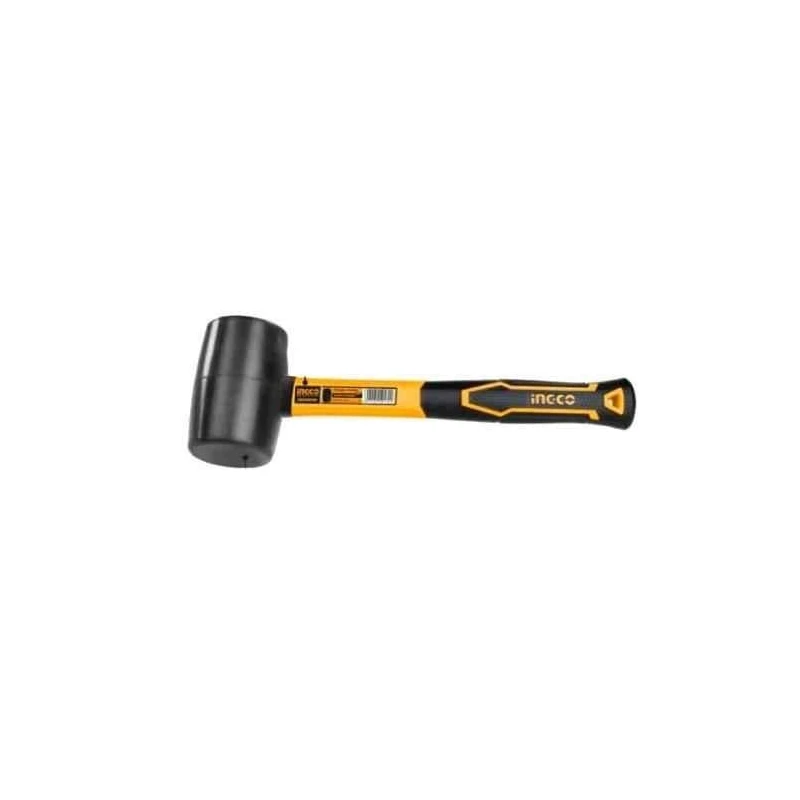 Ingco 8oz/220g Rubber HammerHRUH8208 image-1