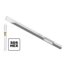 Ingco 28x35x530mm Hex Flat Chisel for 30kg DemolitionDBC0425302 image-1