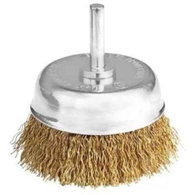 Ingco 6.35mm Stainless Steel Wheels Wire BrushWB30751 image-1