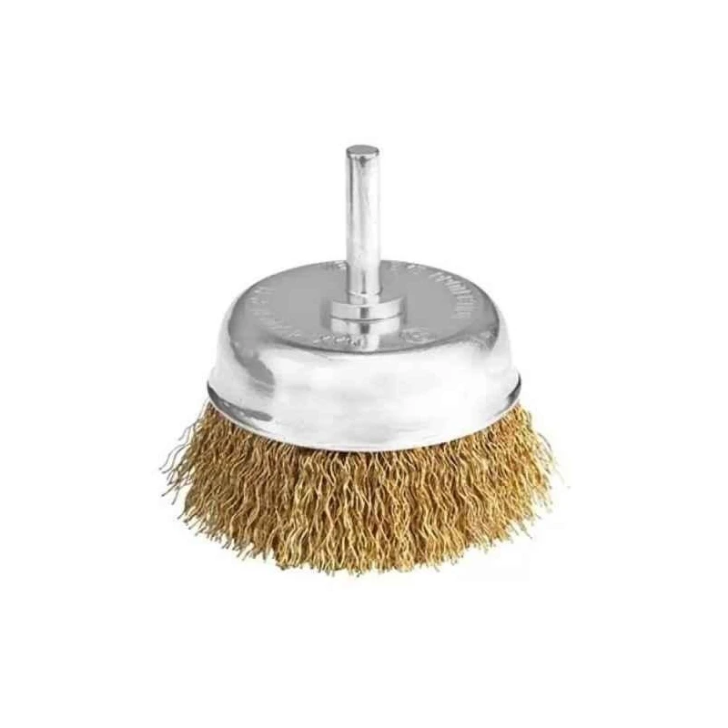 Ingco 6.35mm Stainless Steel Wheels Wire BrushWB30751 image-1