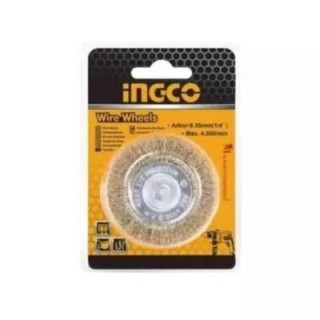 Ingco 100mm Wire Wheel BrushWB41001 image-1