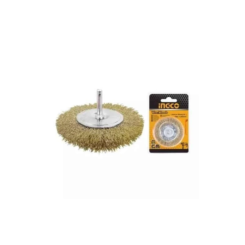 Ingco 100mm Wire Wheel BrushWB41001 image-2
