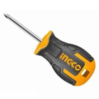 Ingco 6 0mm Chrome Vanadium Steel Yellow & Black Multipurpose Portable Screw DriverHS68PH2038 image-1