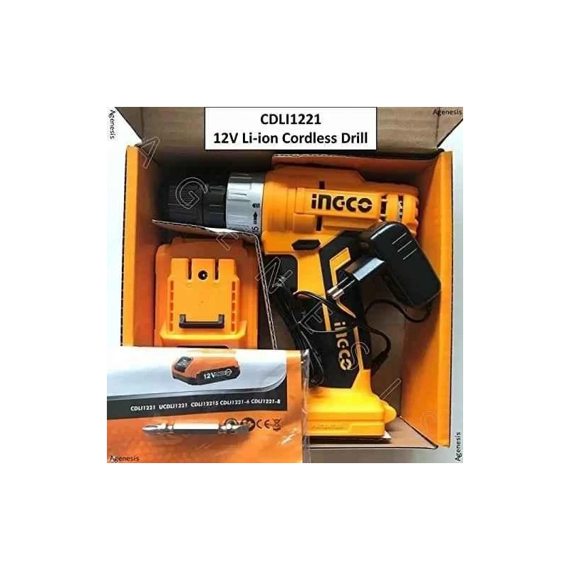 Ingco 12V Lithium-Ion Cordless DrillCDLI1221 image-4