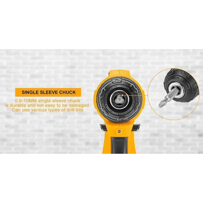 Ingco 12V 1.3Ah S12 Li-ion Cordless Drill DriverCDLI12415 image-5