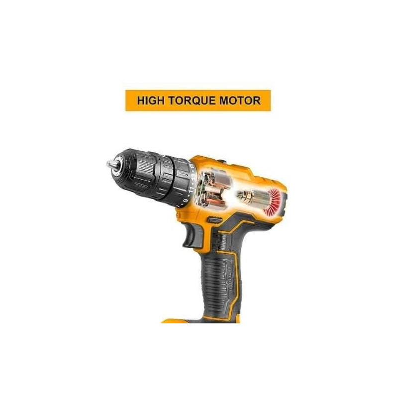Ingco 1.5Ah 20V Lithium-Ion Cordless Drill DriverCDLI20051 image-3