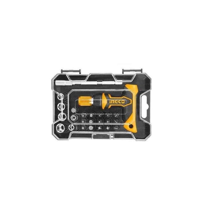 Ingco 24 Pcs T Handle Wrench Screwdriver SetHKSDB0188 image-1