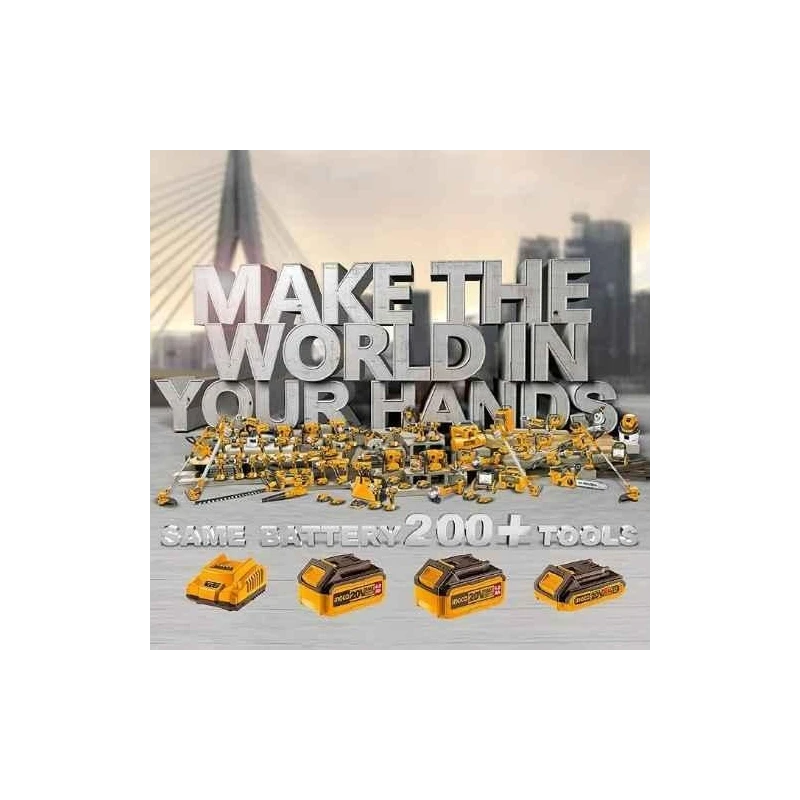 Ingco 20V 3/8 inch Cordless Ratchet Wrench with 2Ah BatteryCharger & SocketsCDRLI2060152 image-3