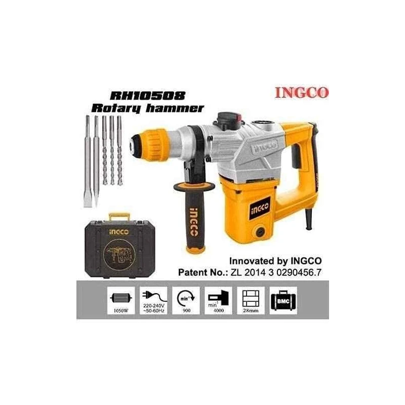 Ingco 1050W Rotary HammerRH10508 image-4
