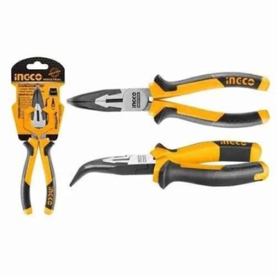 Ingco 6 inch CrV Yellow & Black Polished Bent NoseHBNP28168 image-1