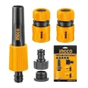 Ingco 5 Pcs Plastic Hose Quick Connector Twist Nozzle SetHHCS05122 image-5
