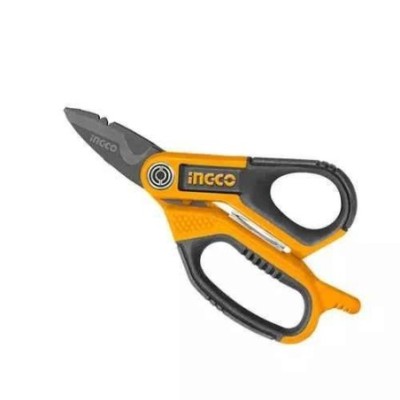 Ingco 7 inch Titanium Plated Stainless Steel Electrician ScissorHES051708 image-1