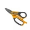 Ingco 7 inch Titanium Plated Stainless Steel Electrician Scissor, HES051708